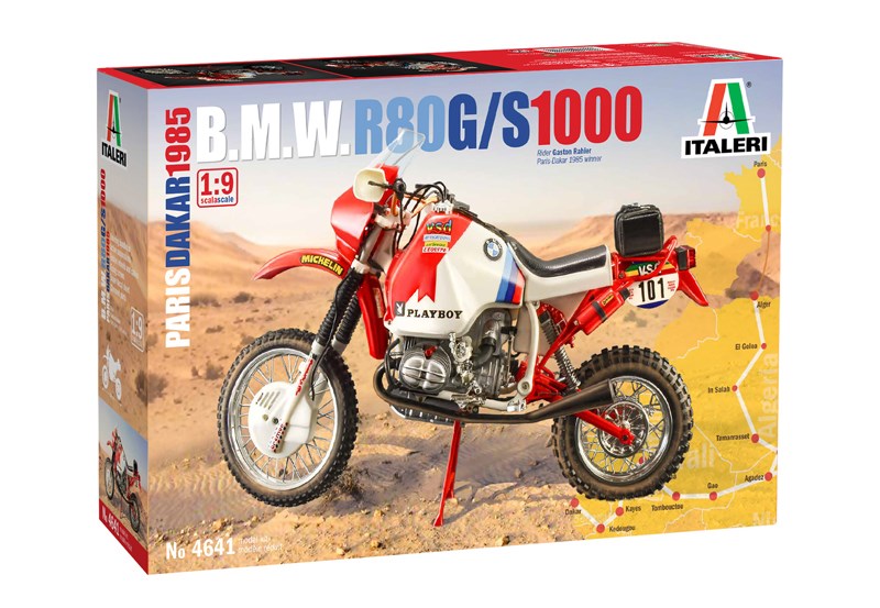 Italeri 4641 1/9 BMW R80 PARIS DAKAR 1985