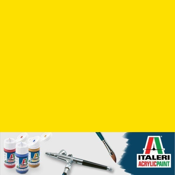 Vallejo by Italeri 4721 Flat Insignia Yellow (F.S. 33538) Acrylic 20ml