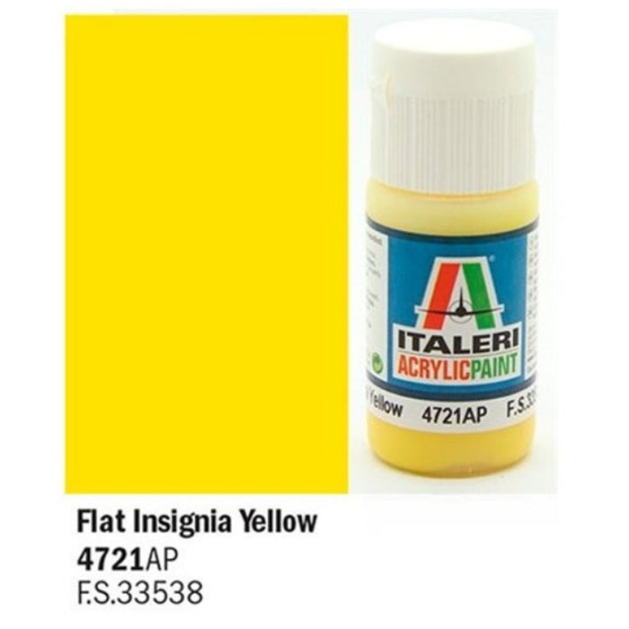 Vallejo by Italeri 4721 - FLAT INSIGNIA YELLOW