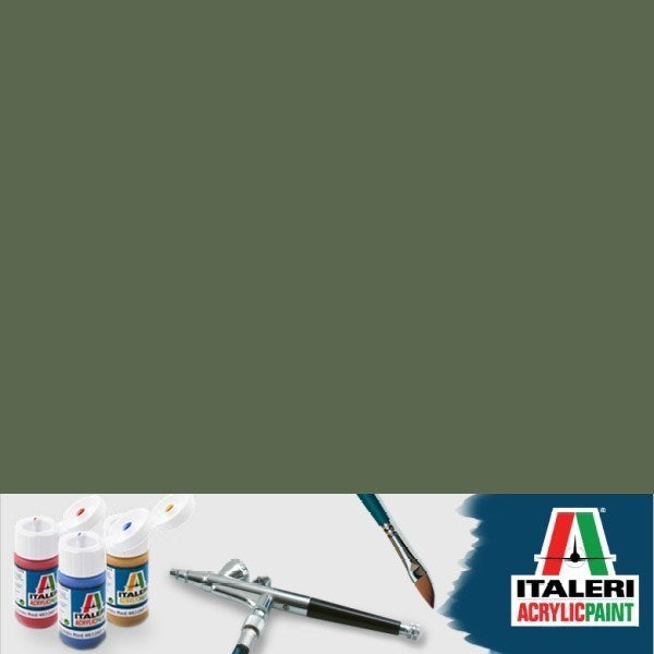 Vallejo by Italeri 4726 Flat Dark Green (F.S. 34079) Acrylic 20ml