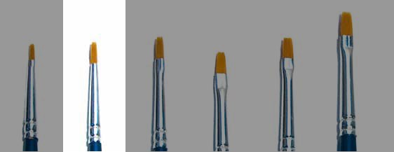 Italeri 52222  Synthetic Flat 00 Brush