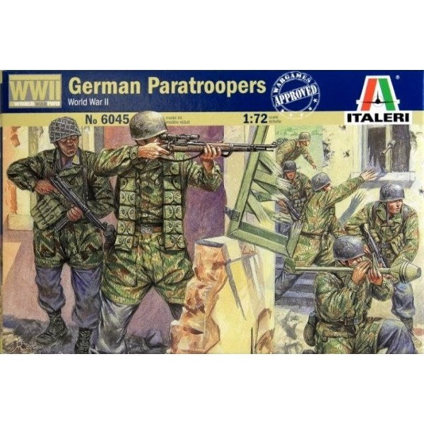 Italeri 6045 1/72 German Paratroopers (WWII)