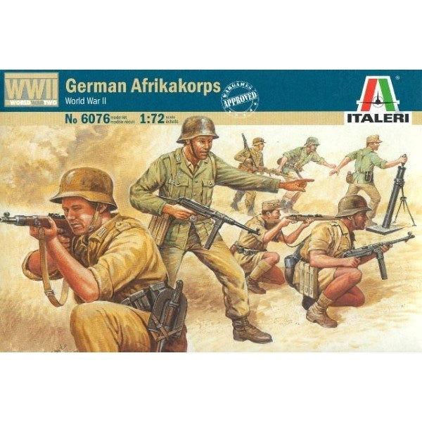 Italeri 6076 1/72 German Afrika Korps (WWII)