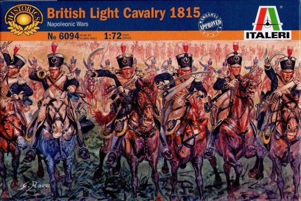 Italeri 1/72 6094 Nap Wars Brit Lite Cav 1815