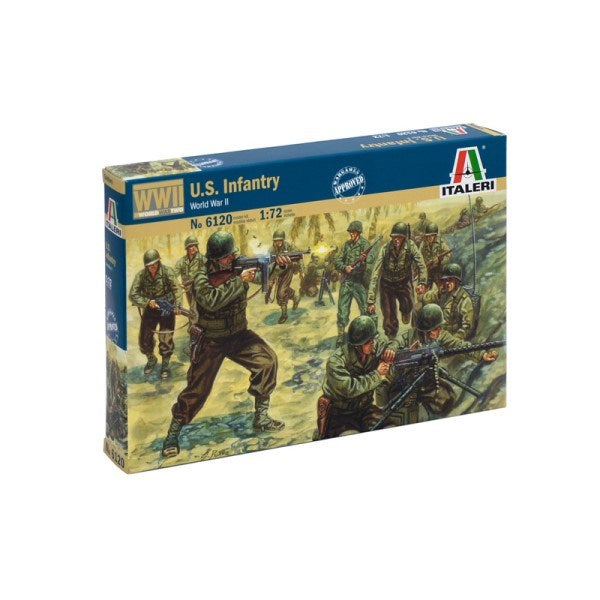 Italeri 6120 1/72 2ND WW AMERICAN INFANTRY