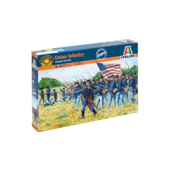 xItaleri 6177  1/72 AMERICAN CIVIL WAR - UNION INF