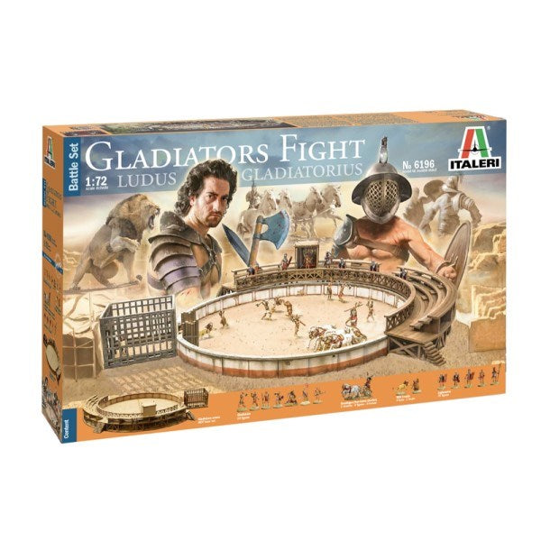 xItaleri 6196  1/72 GLADIATORS FIGHT LUDUS