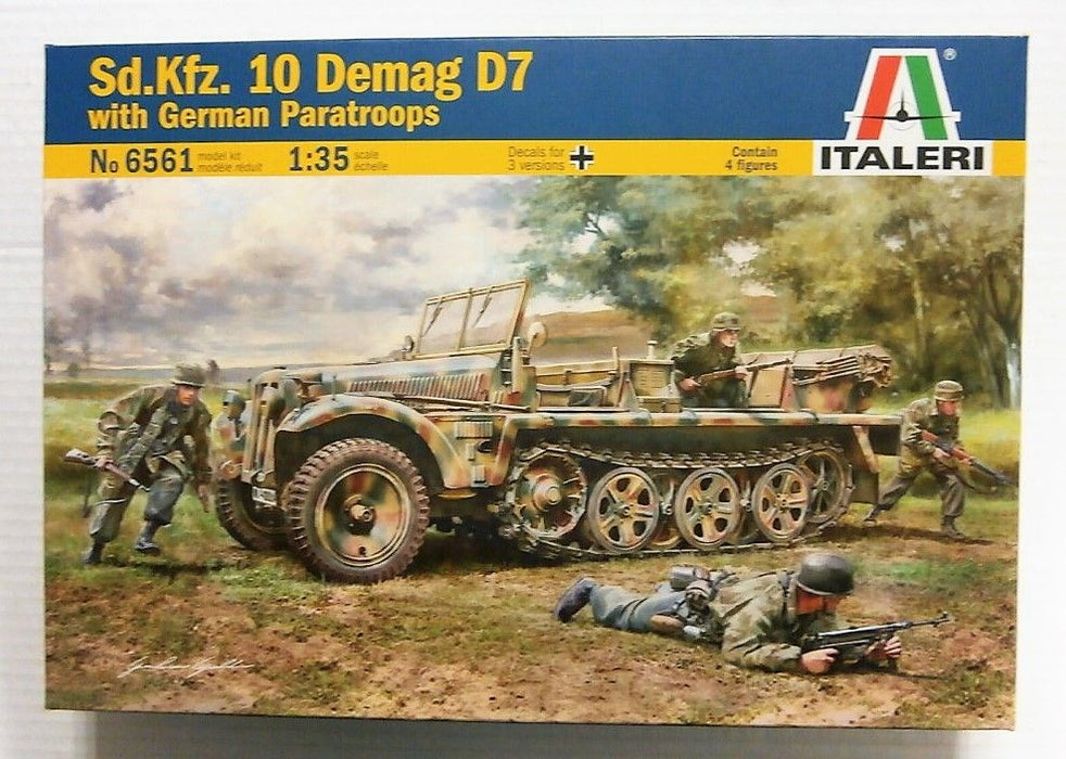 Italeri 6561 1/35 SDKFZ DEMAG 7 W/PARATROOPERS