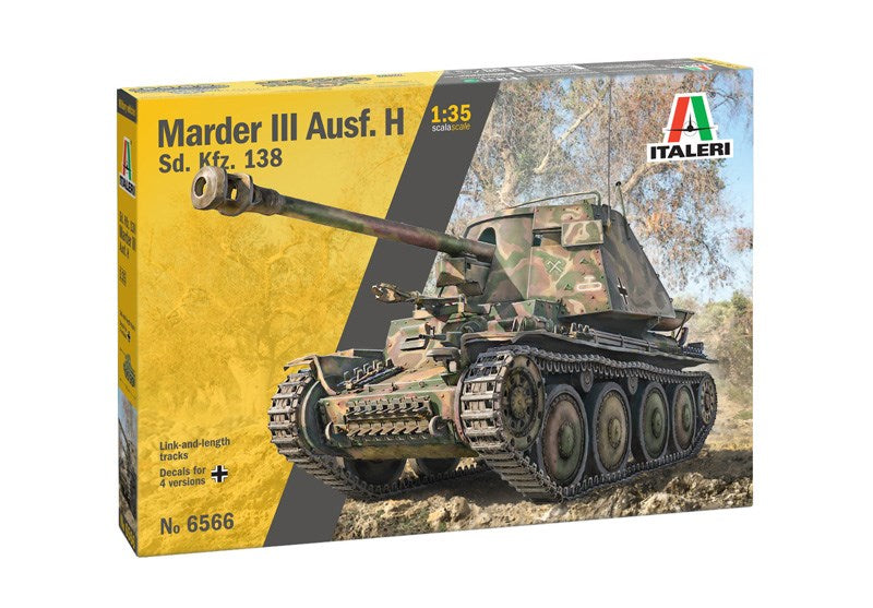 Italeri 1/35 6566 Sd.Kfz. 138 Marder Iii Ausf.H