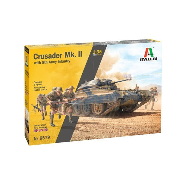 Italeri 6579 1/35 CRUSADER MK.II W/8TH ARMY