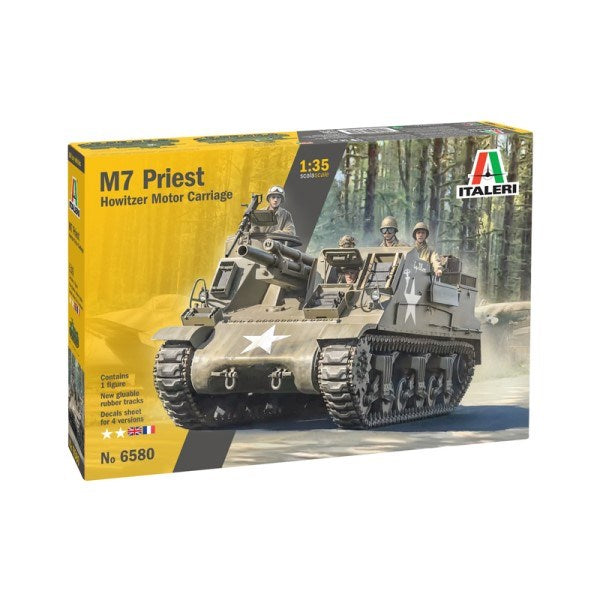 Italeri 6580 1/35 M7 PRIEST HOWITZER MOTOR CARRIAGE