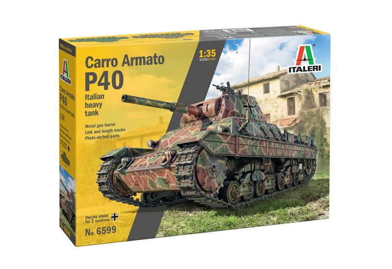 Italeri 1/35 6599 Carro Armato P40 Heavy Tank