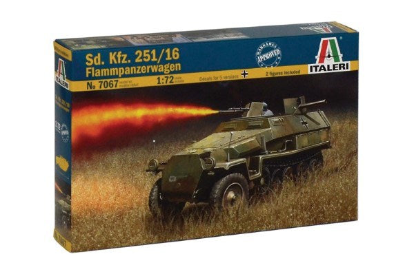 Italeri 7067 1/72 Sd. Kfz. 251/16 Flammpanzerwagen