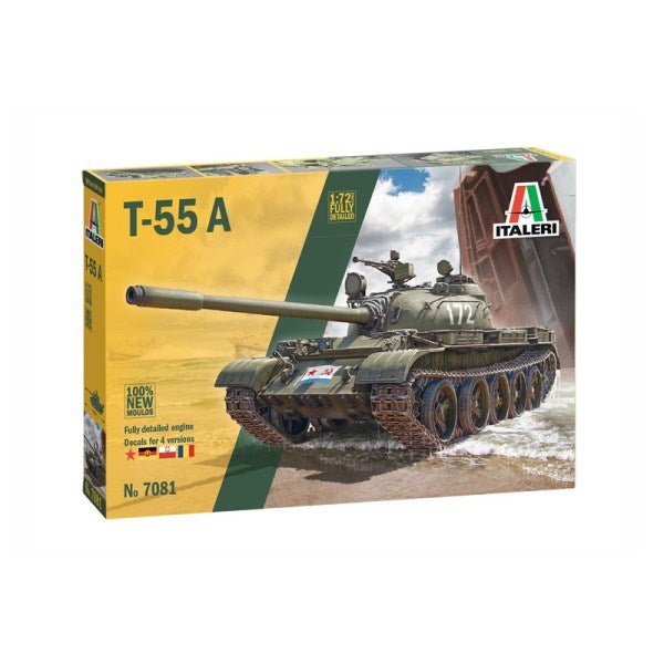 Italeri 7081 1/72 WARSAW PACT T-55A