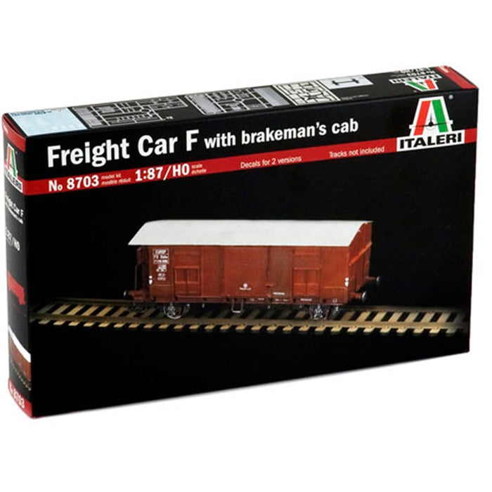 Italeri 8703 1/87 FREIGHT CAR W/BRAKEMAN