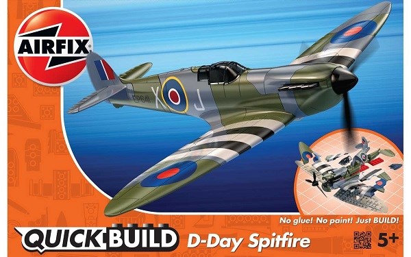 Airfix J6045 QUICK BUILD: D-Day Spitfire