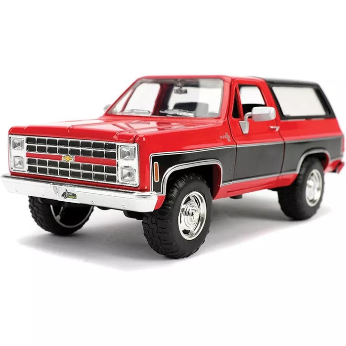 Jada JA31593 1/24 JT - '80 CHEV BLAZER K5 RED/BLACK