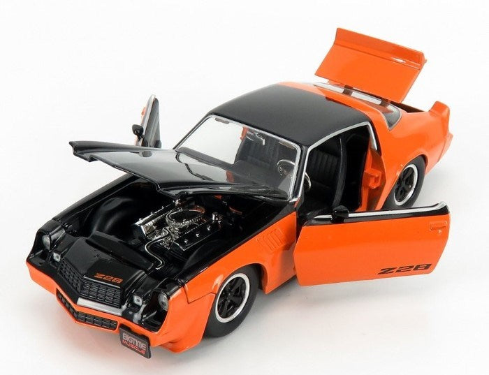 Jada 31669 1/24 1979 Chevrolet Camaro Z28 - Black Orange