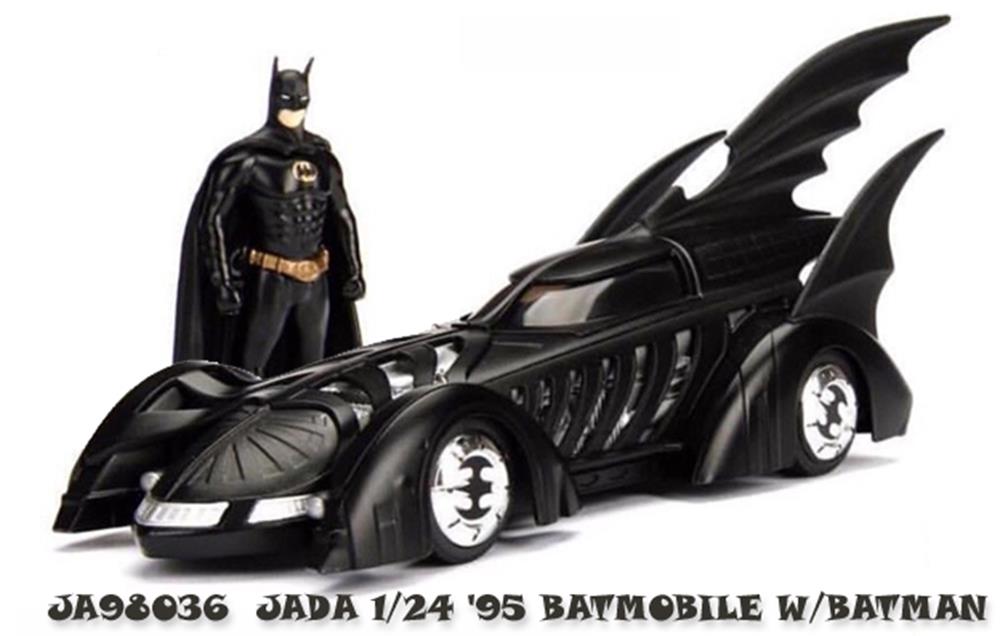 Jada 98036 1/24 1995 BATMOBILE W/BATMAN