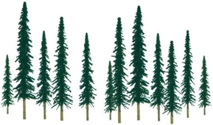 JTT Scenery 92032 152-254mm Cedar Trees (12)