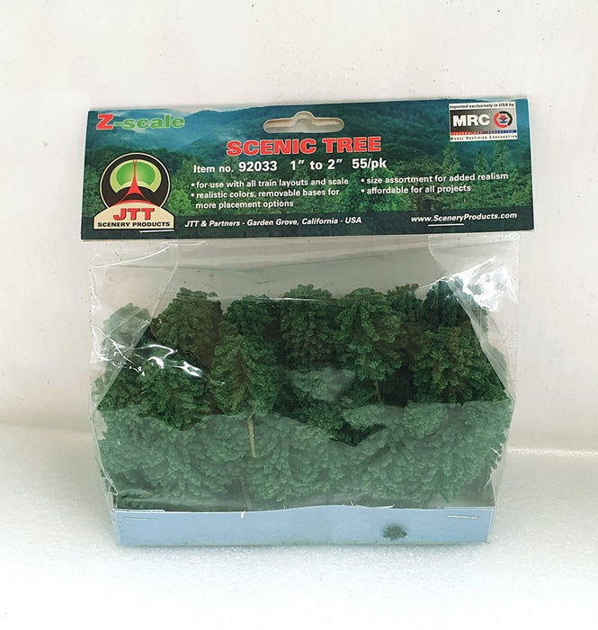 JTT Scenery 92033 25-50mm Econo-Trees (55pk)