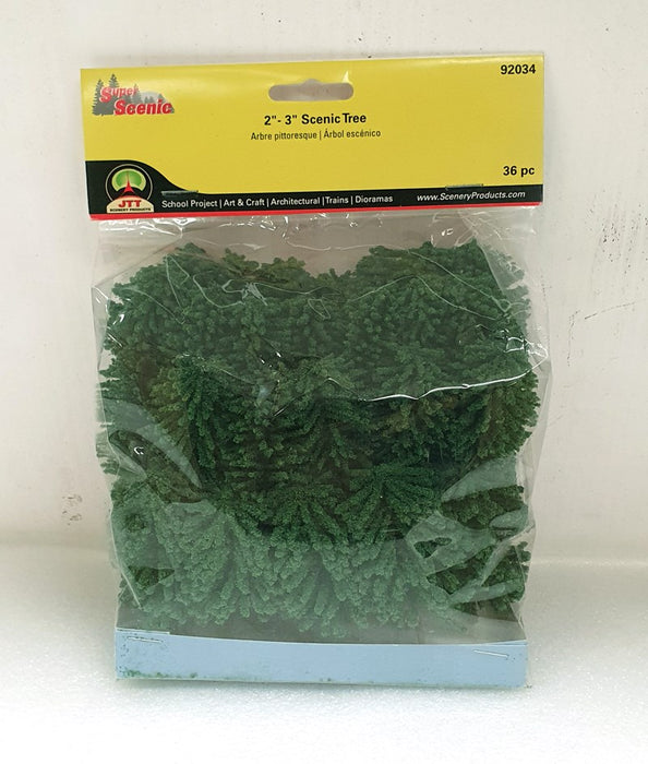 JTT Scenery 92034 50-75mm Econo-Trees (36pk)