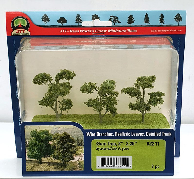 JTT Scenery 92211 50-60mm Gum Trees (3pk)