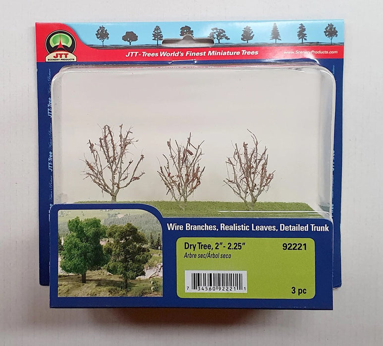 JTT Scenery 92221 Dry Trees 50- 57mm (3)