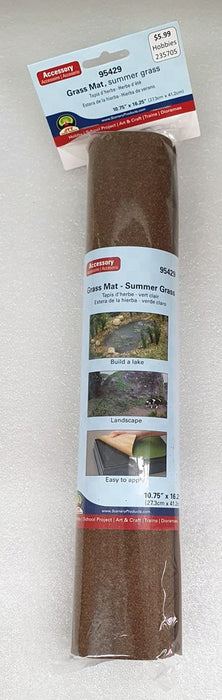 JTT Scenery 95429 Grass Mat - Summer Grass (273x412mm)