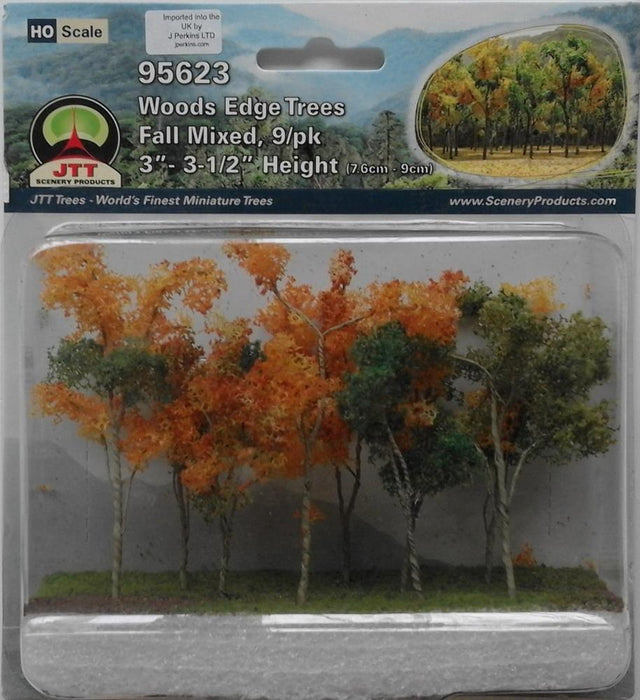 JTT Scenery 95623 1/100 Wood Edge Trees Fall Mix