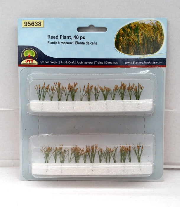 JTT Scenery 95638 HO Scale Reeds (40 Pack)