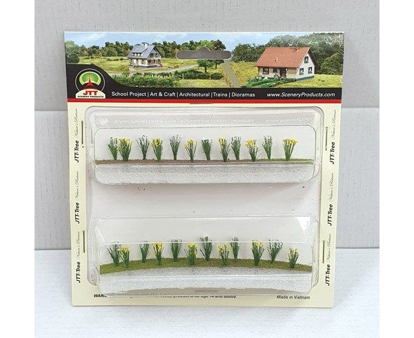 JTT Scenery 95683 Daffodils and Snow Drops (HO Scale) - 24pk