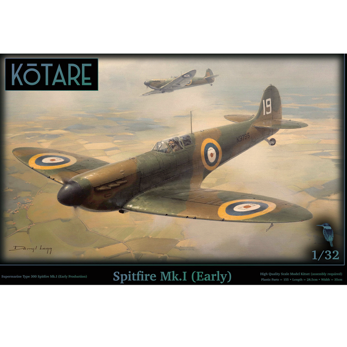 Kotare Models K32004 1/32 Spitfire Mk.I (Early)