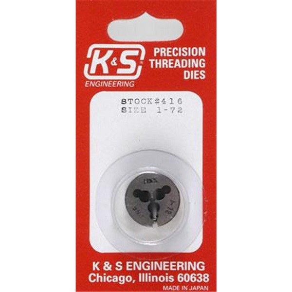 K&S 418 3-48 Precision Threading Die