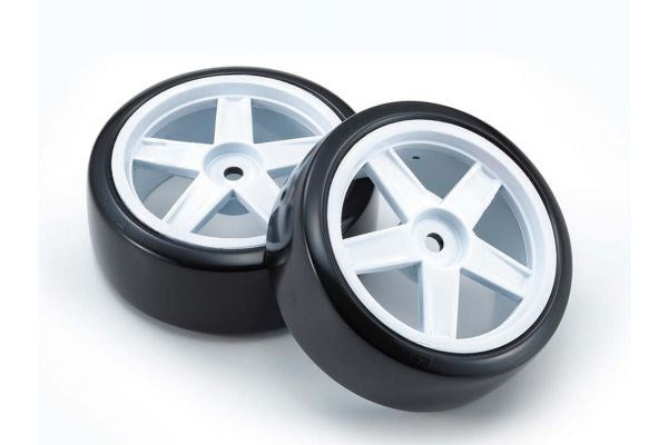 Kyosho FATH704WD 1/10 Pre-mount Drift Tyre (2)