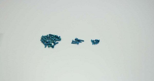 Kyosho MFW09BL MINI-Z F1 Colour Screw set Bl