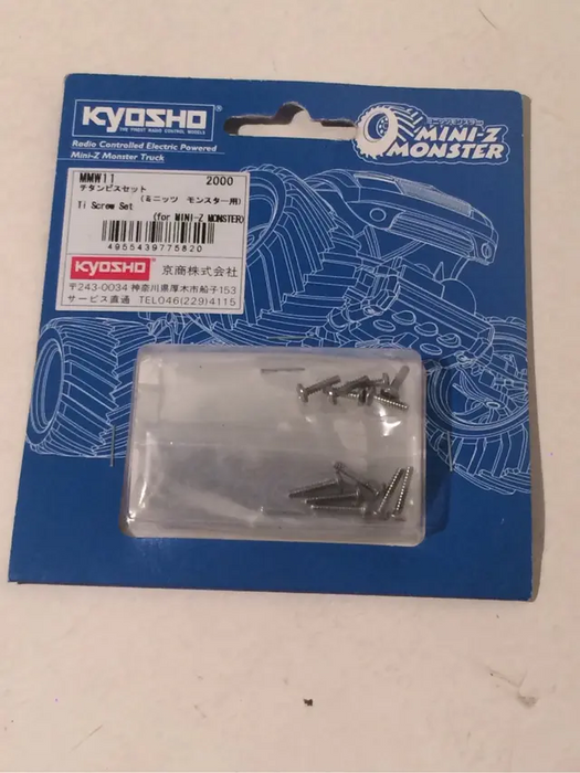 Kyosho MMW11 MINI-Z Monster TT Screw set