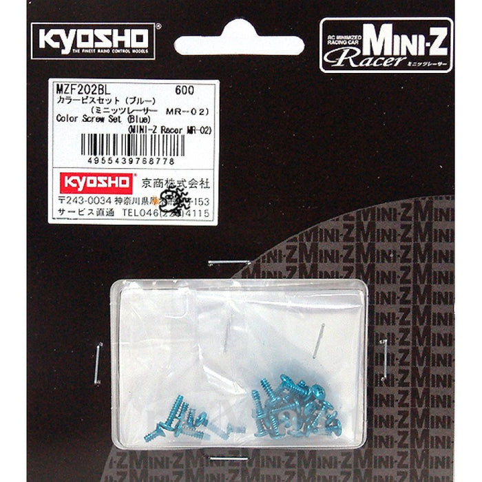 Kyosho MZF202BL MR02 Colour Screw set Blu