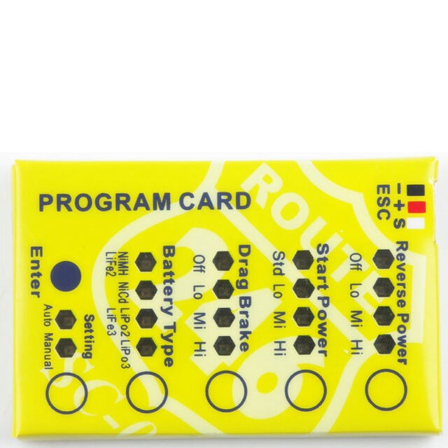 Kyosho R246-8330 SC Program Card
