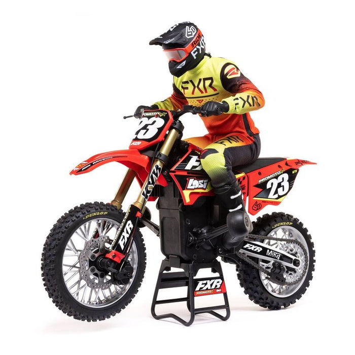 TLR LOSI LOS06000T1 1/4 Promoto-MX Motorcycle RTR FXR Red