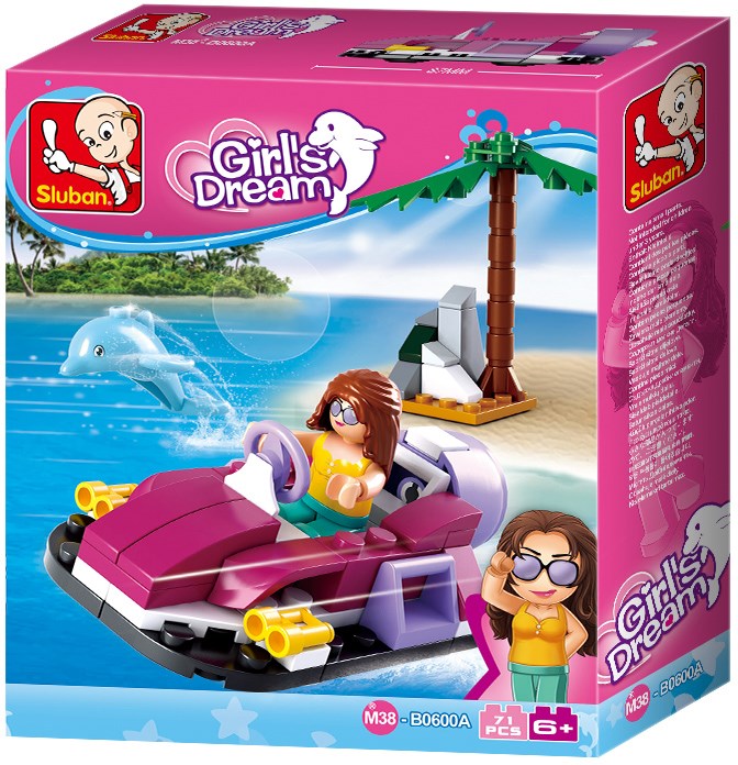 xSluban B0600A Girls Dream Hovercraft