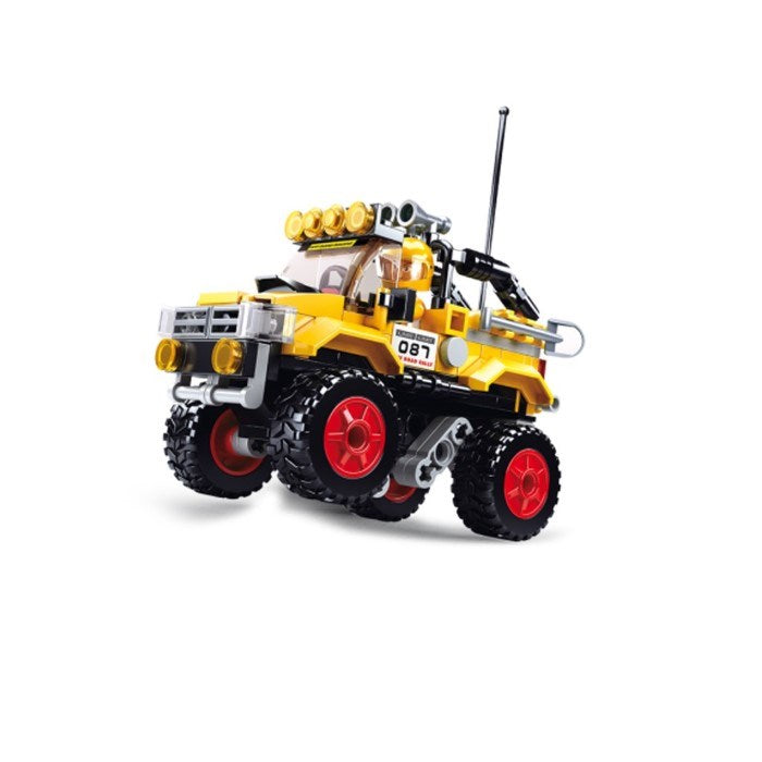 xSluban B0663A Car Club Off Road Yellow - 142 Pc