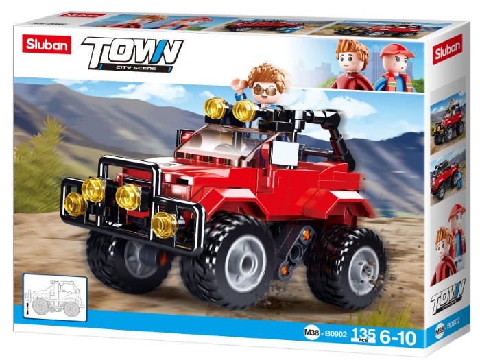 xSluban B0902 Town SUV - 135 Pc