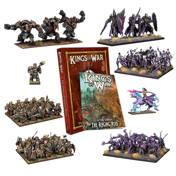 Mantic Games MGKWM121 Kings of War 2 Player Set The Raging Void (8847293612269)