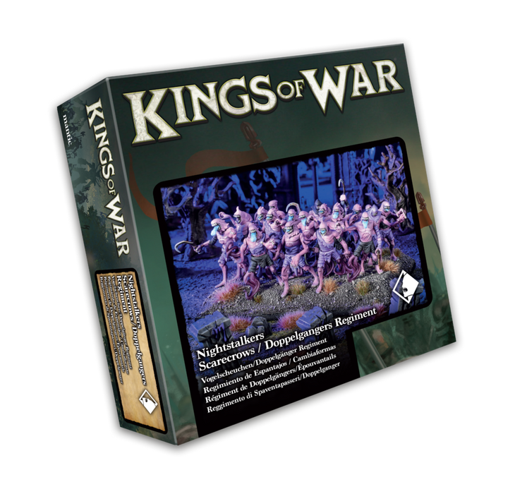 Mantic Games MGKWNS308 Kings of War Nightstalker Scarecrows / Doppelgangers Regiment