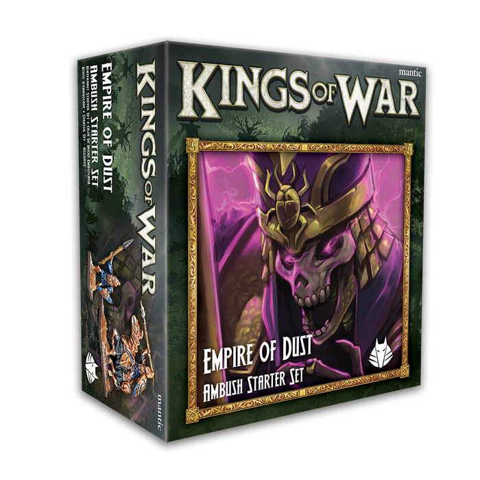 Mantic Games MGKWT105 Kings of War Empire of Dust Ambush Starter Set