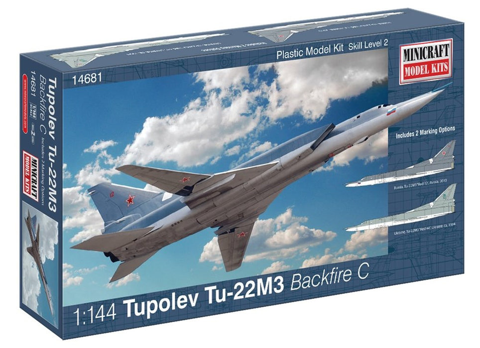 Minicraft Model Kits 14681 1/144 Tupolev Tu-22M3 'Backfire C'