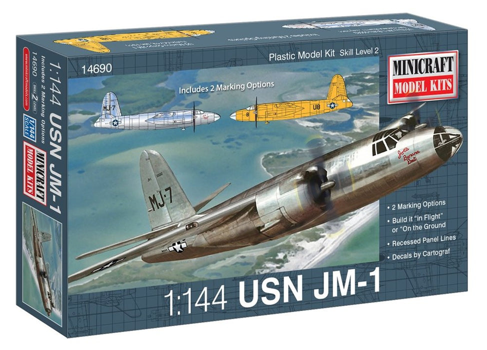 Minicraft Model Kits 14690 1/144 JM-1 Joes Banana Boat USN (2 Decal Options)