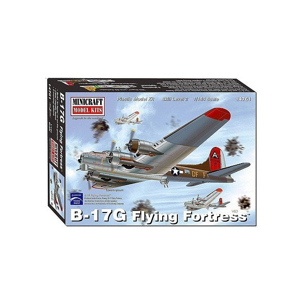 Minicraft Model Kits 14761 1/144 USAAF B-17G Flying Fortress