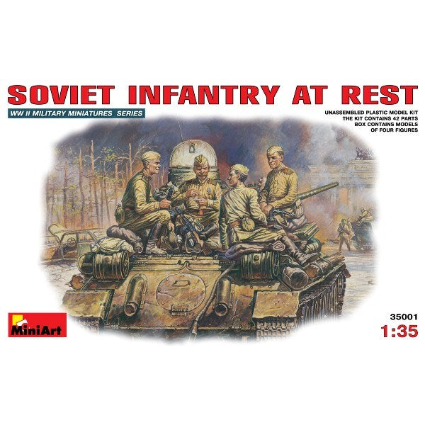 MiniArt 35001 1/35 Soviet Infantry at Rest (1943-45)